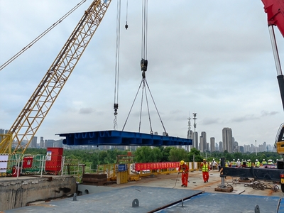 武漢長豐橋提升改造工程全線貫通，市政建設再譜新篇